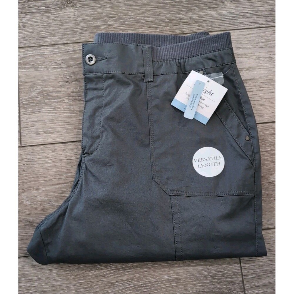 Croft & Barrow Women's Stretch Versatile Length Pants size 18